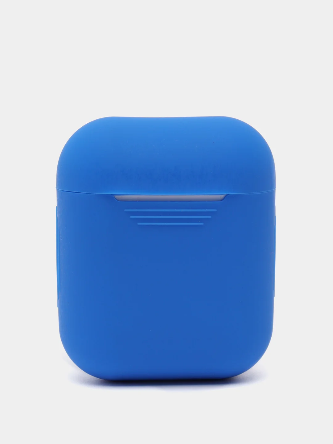 Синий чехол для Apple AirPods, силиконовый