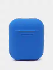 Синий чехол для Apple AirPods, силиконовый