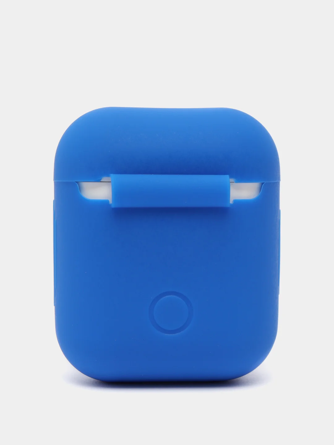 Синий чехол для Apple AirPods, силиконовый