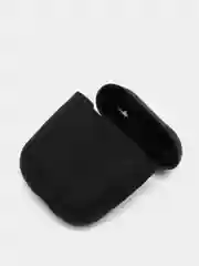 Черный чехол для Apple AirPods, силиконовый