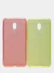 Накладка для Xiaomi Redmi 8A Silicone Case, силиконовая, прозрачная