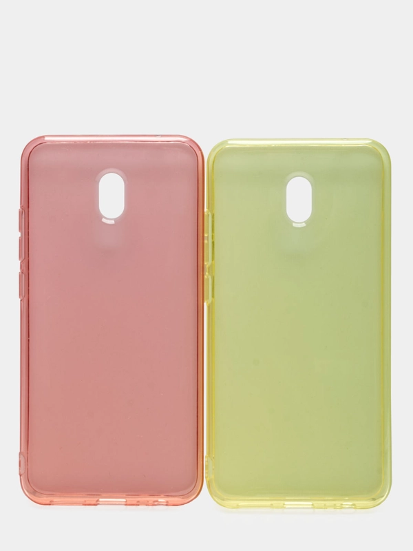 Накладка для Xiaomi Redmi 8A Silicone Case, силиконовая, прозрачная