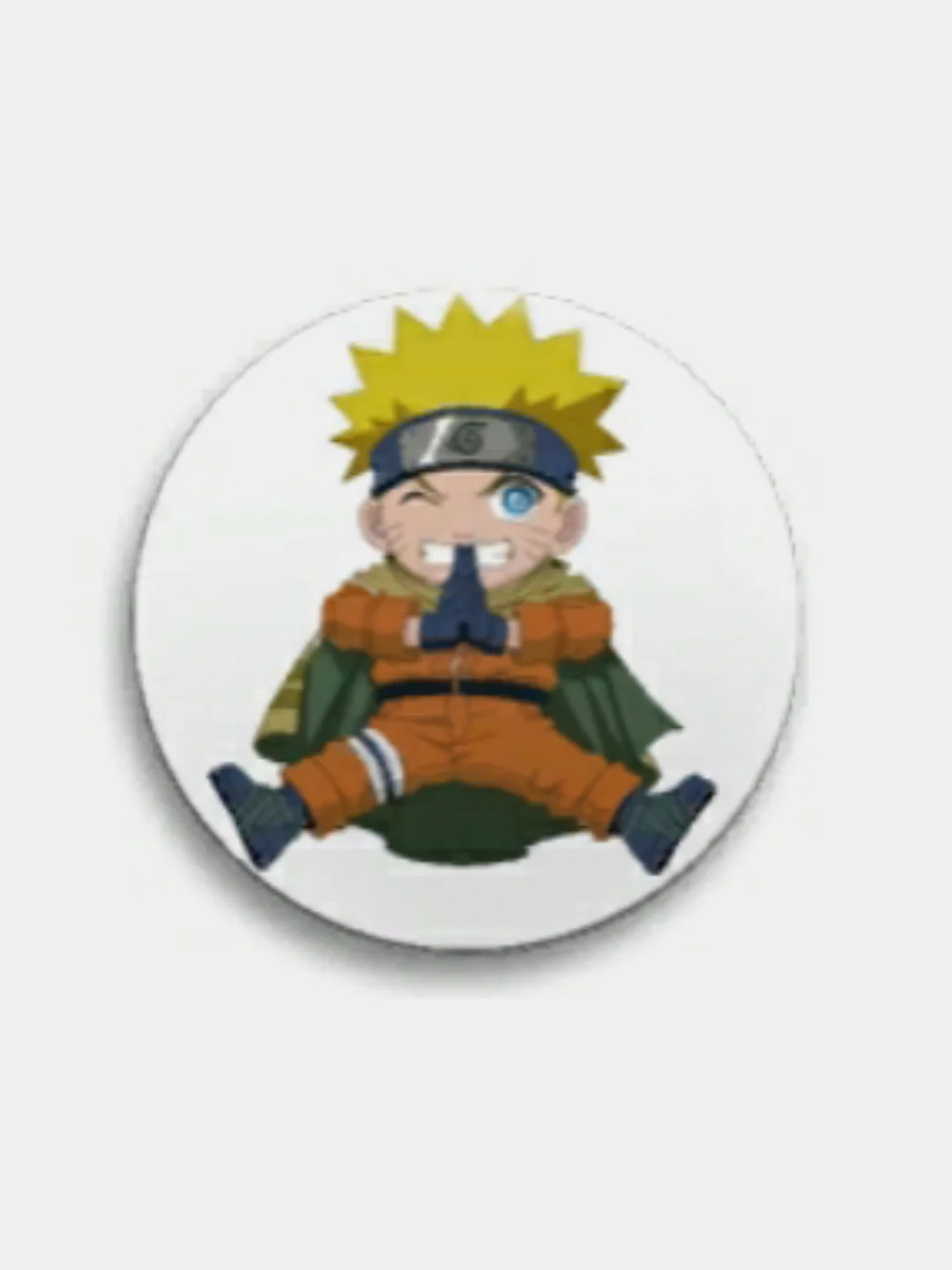 Угольный значки по аниме Наруто (Naruto), 56 мм
