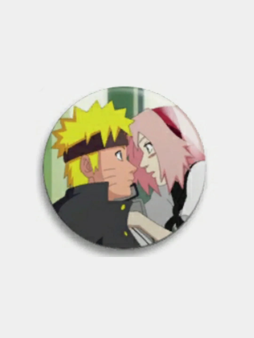 Оливковый значки по аниме Наруто (Naruto), 56 мм