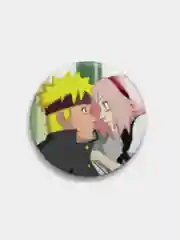 Оливковый значки по аниме Наруто (Naruto), 56 мм