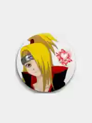 Хаки значки по аниме Наруто (Naruto), 56 мм