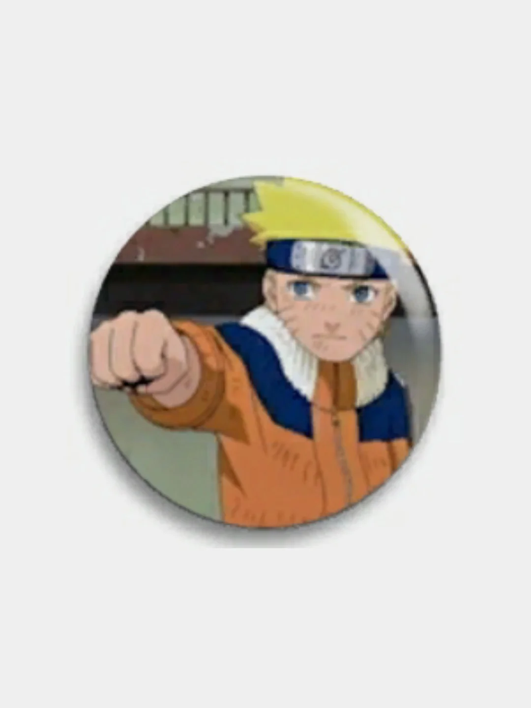 Коричневый значки по аниме Наруто (Naruto), 56 мм