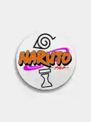 Оранжевый значки по аниме Наруто (Naruto), 56 мм
