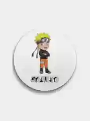 Лайм значки по аниме Наруто (Naruto), 56 мм