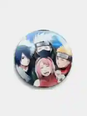 Синий значки по аниме Наруто (Naruto), 56 мм