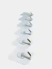 Крючок самоклеящийся для ванны и кухни, 1, 3, 5 штук