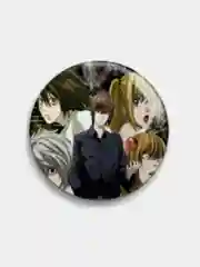 Угольный значки аниме "Тетрадь Смерти" (Death Note), большие, 56 мм