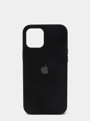 Чехол iPhone 13 Pro Max 6.7" Силиконовый с логотипом (Silicone Case) Закрытый низ