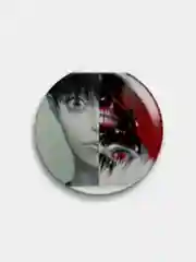 Мятный значки по мотивам аниме Tokyo Ghoul (Токийский Гуль), 56 мм
