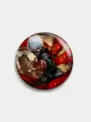 Синий значки по мотивам аниме Tokyo Ghoul (Токийский Гуль), 56 мм