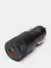 Автомобильное зарядное устройство  PD01 с Type-C, USB. АЗУ / Зарядка в прикуриватель