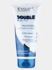 Молочко для лица и шеи 3в1 Double white EVELINE 200мл