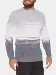 Серый меланж джемпер мужской VAY