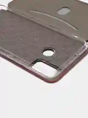 Багровый чехол книжка Huawei Honor 9X Lite, Хуавей Хонор 9Х Лайт