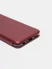 Багровый чехол книжка Huawei Honor 9X Lite, Хуавей Хонор 9Х Лайт