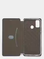 Синий чехол книжка Huawei Honor 9X Lite, Хуавей Хонор 9Х Лайт