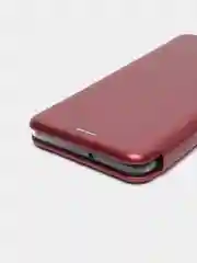 Багровый чехол книжка Xiaomi Redmi 9T / Poco M3 / Сяоми Поко М3 / Редми 9Т