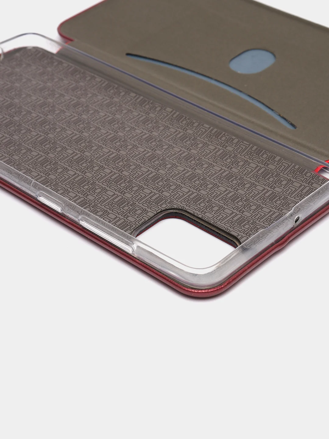 Багровый чехол книжка Xiaomi Redmi 9T / Poco M3 / Сяоми Поко М3 / Редми 9Т