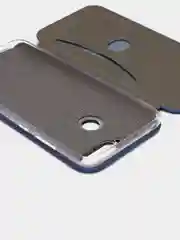 Синий чехол книжка Huawei Y6 2018 / Honor 7C / 7A Pro / Y6 Prime (Хуавей Хонор 7С / 7А Про)