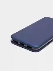 Синий чехол книжка Huawei Y6 2018 / Honor 7C / 7A Pro / Y6 Prime (Хуавей Хонор 7С / 7А Про)