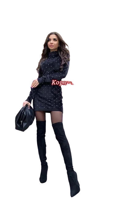 Черный платье