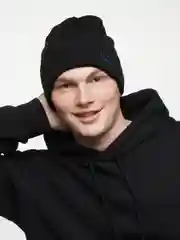 Синий шапка мужская  Alga