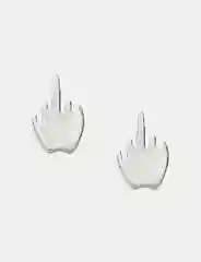 Серебряный женские серьги, серебряные гвоздики