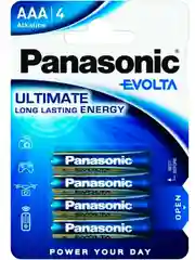 Элементы питания Panasonic LR03 EVOLTA BL*4, батарейка