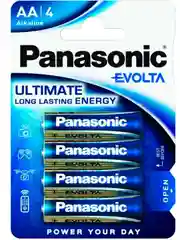 Элементы питания Panasonic LR6 EVOLTA BL*4, батарейка, 4 штуки