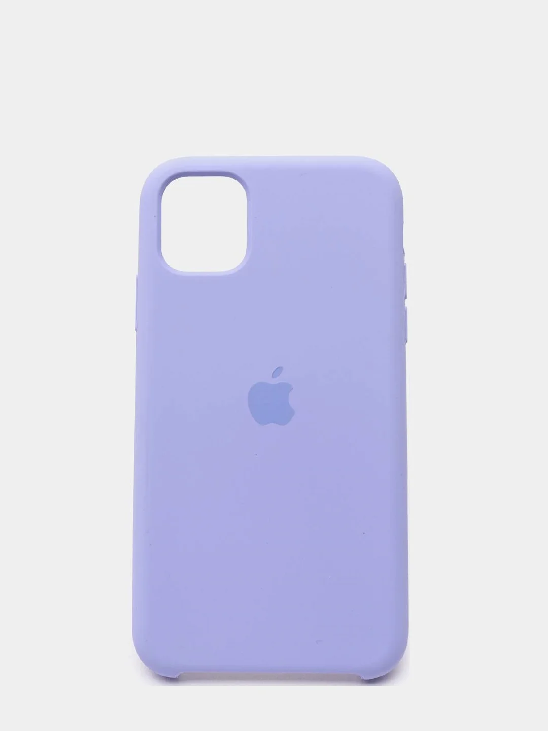 Лавандовый чехол iPhone 13 Pro 6.1" Силиконовый с логотипом (Silicone Case) Закрытый низ