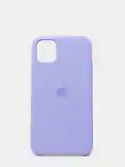 Лавандовый чехол iPhone 13 Pro 6.1" Силиконовый с логотипом (Silicone Case) Закрытый низ
