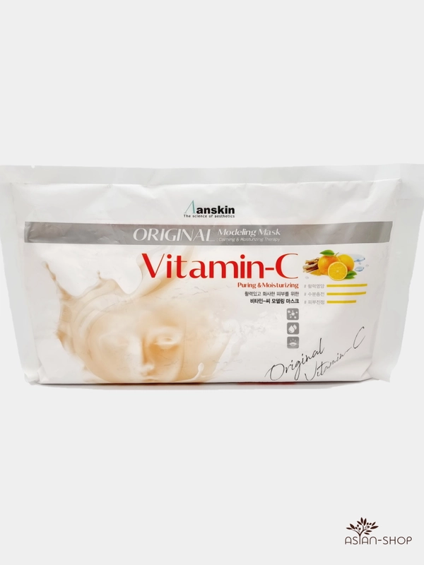 Альгинатная маска с витамином С для тусклой кожи Anskin, пакет 240 г