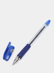 Ручка шариковая Pilot BPS-GP-EF, резиновый упор, 0.5 мм, масляная основа, стержень синий