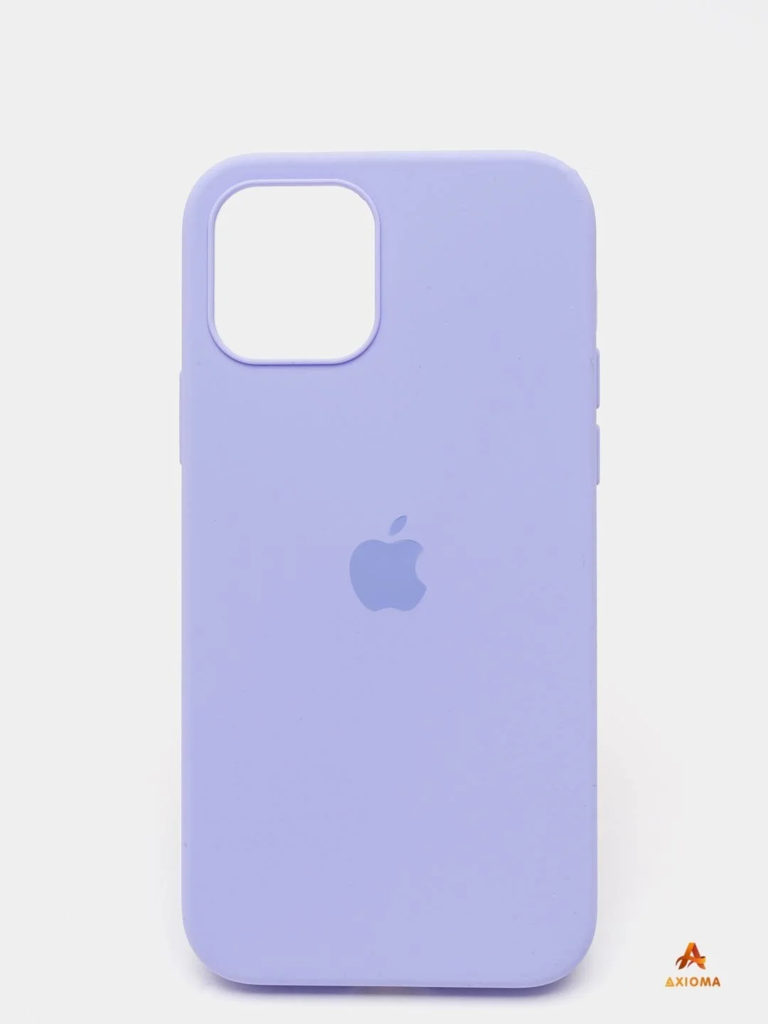 Лавандовый чехол iPhone 13 6.1" Силиконовый с логотипом (Silicone Case) Закрытый низ