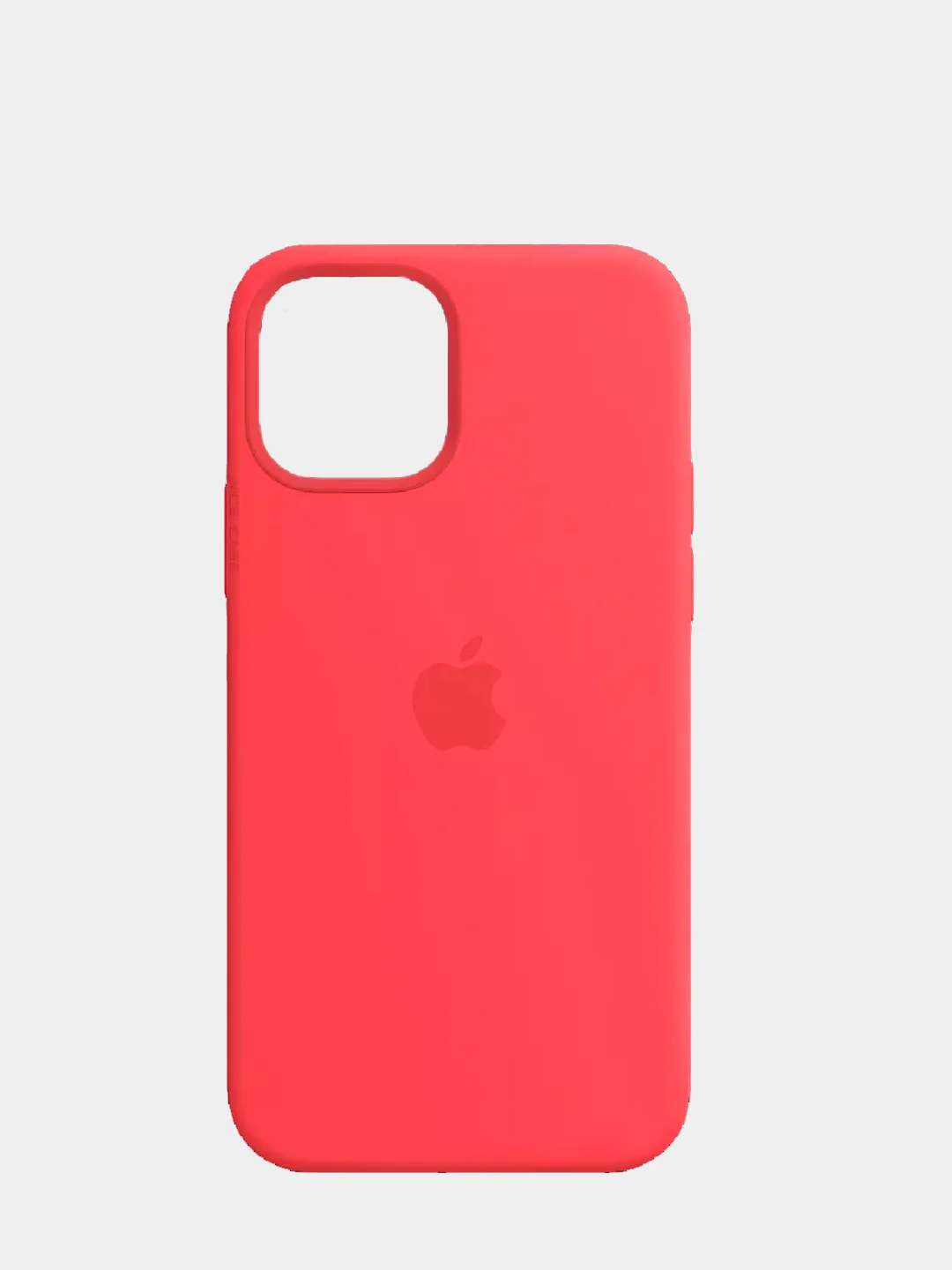 Коралловый чехол iPhone 13 6.1" Силиконовый с логотипом (Silicone Case) Закрытый низ