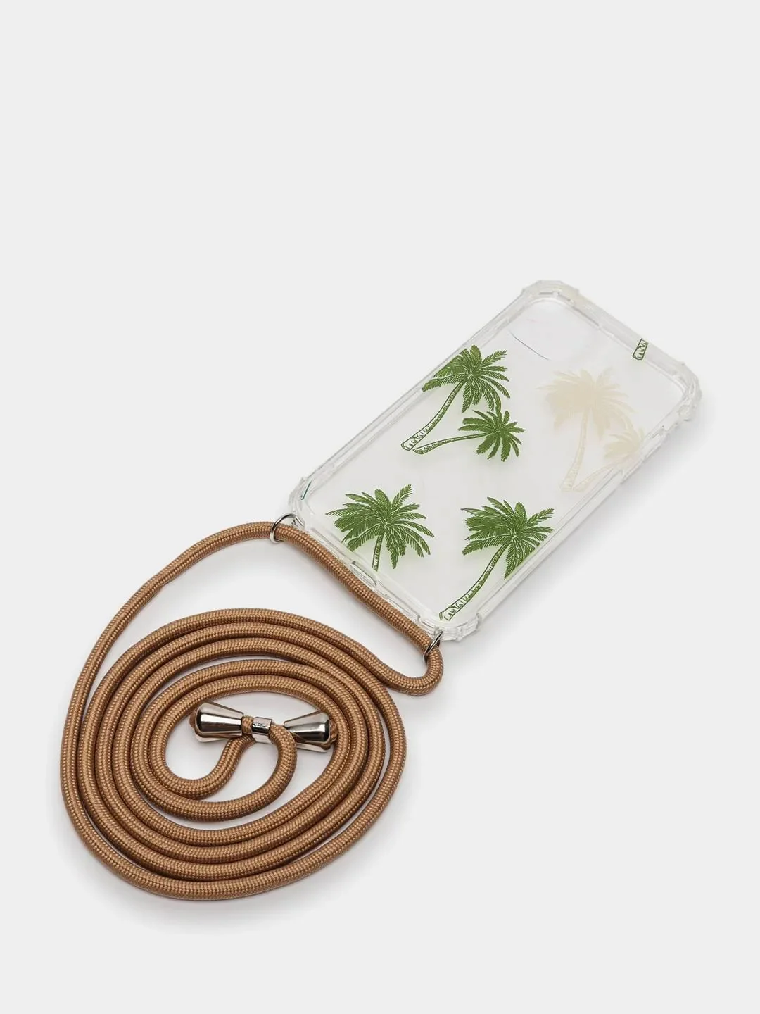 Коричневый чехол для Айфон, на шнурке, iPhone 11 Pro, 11 Pro Max, 12 mini, 7+, 8+