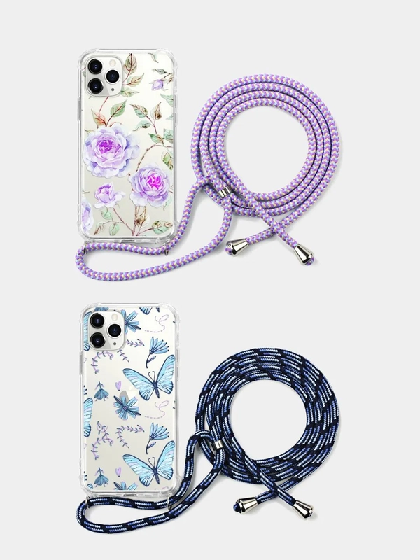 Чехол для Айфон, на шнурке, iPhone 11 Pro, 11 Pro Max, 12 Pro Max, 7+/8+, X Max