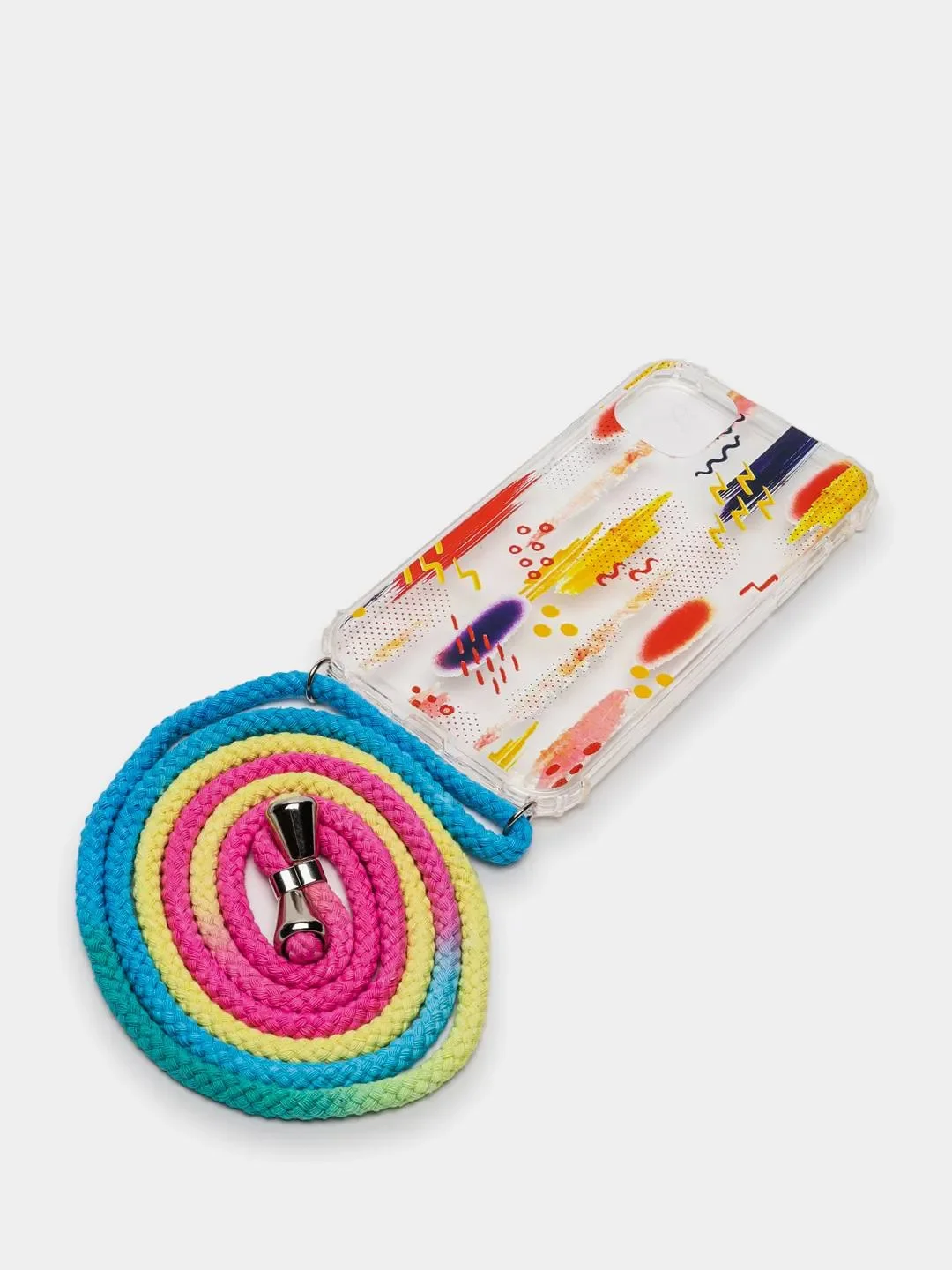 Красный чехол для Айфон на шнурке, iPhone 11 Pro Max, X Max, 7+, 8+, 12 mini