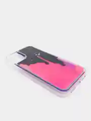 Фуксия чехол для айфон iPhone 7, 8, 7+, 8+, XR, 11 Pro, 11 Pro Max, чехол с переливающимся песком