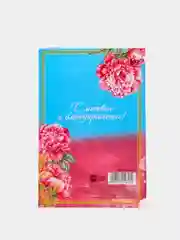 Коралловый диплом подарочный для мамы, подруги, бабушки, жены, девушки 21 х 15 см