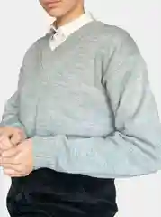 Серый свитер
