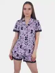 Лавандовый пижама женская