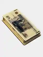 Купюрница деревянная, книжка, шкатулка - конверт для денег, 4 вида