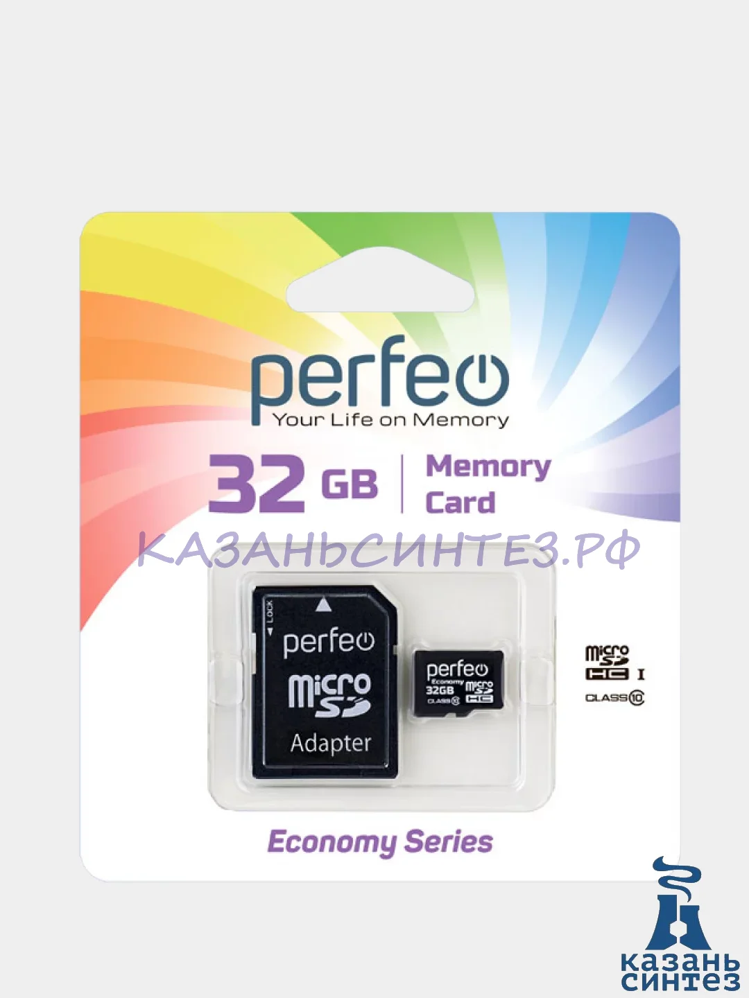 Карта памяти Perfeo microSD 32GB High-Capacity (Class 10) economy series