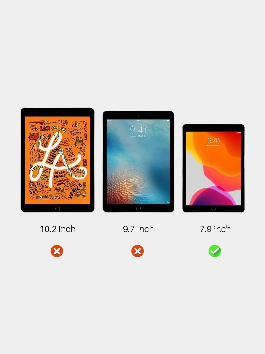 Защитное стекло для планшета Apple iPad mini 4/5 7.9"